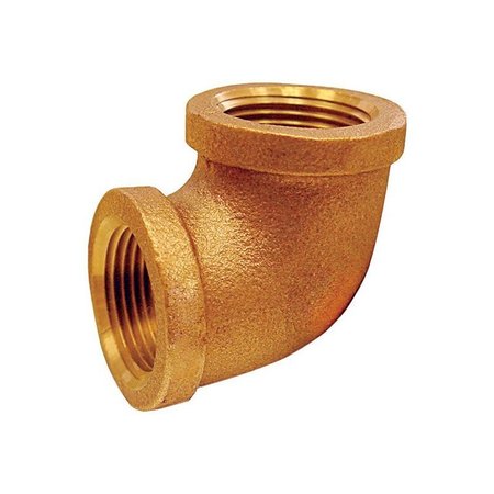 ANDERSON METALS Elbow Brass 90Deg Ipt 1/4 738100-04